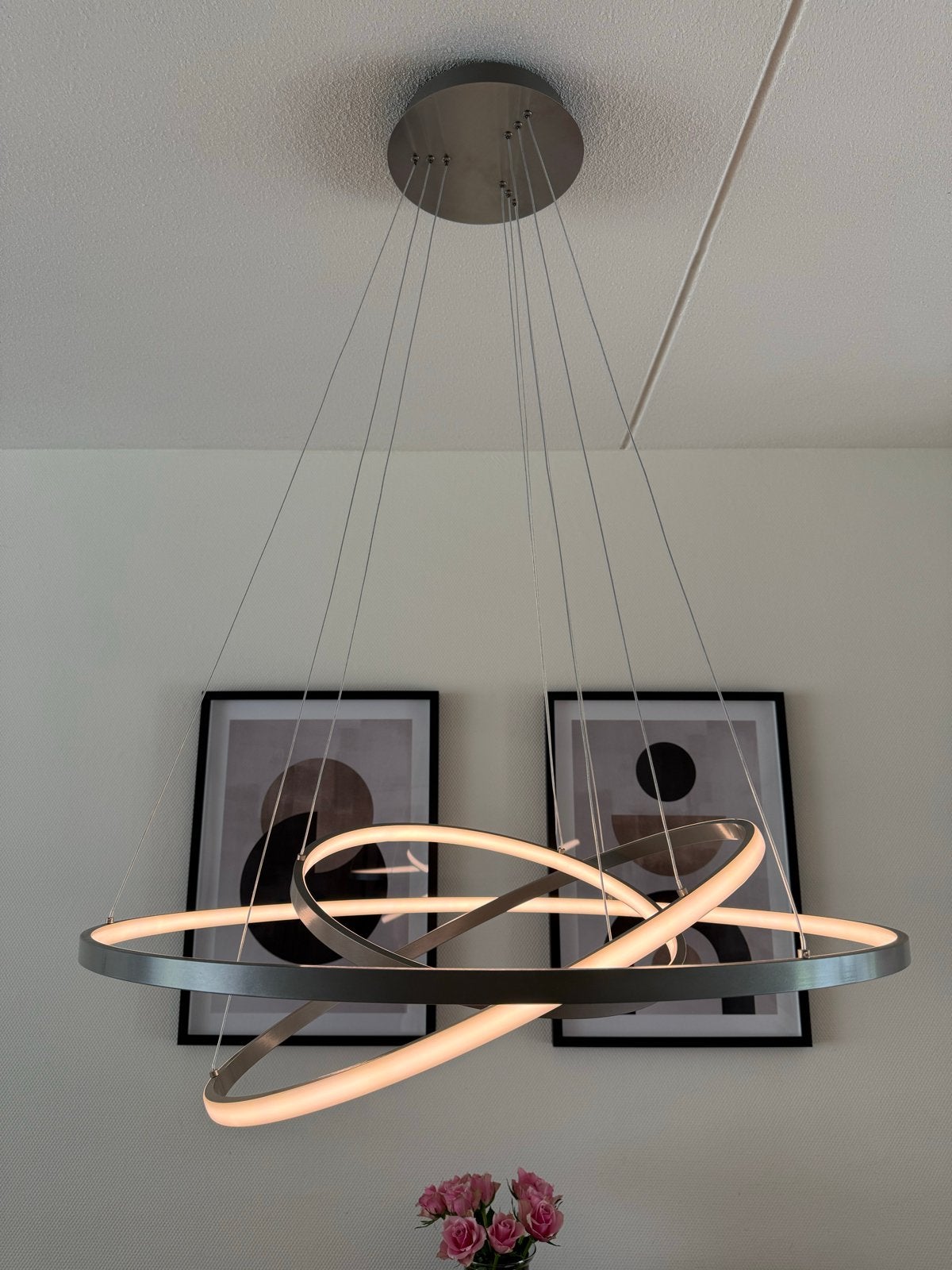 Lucande Designer Hanglamp dimbaar, Ophalen, Gebruikt, Metaal