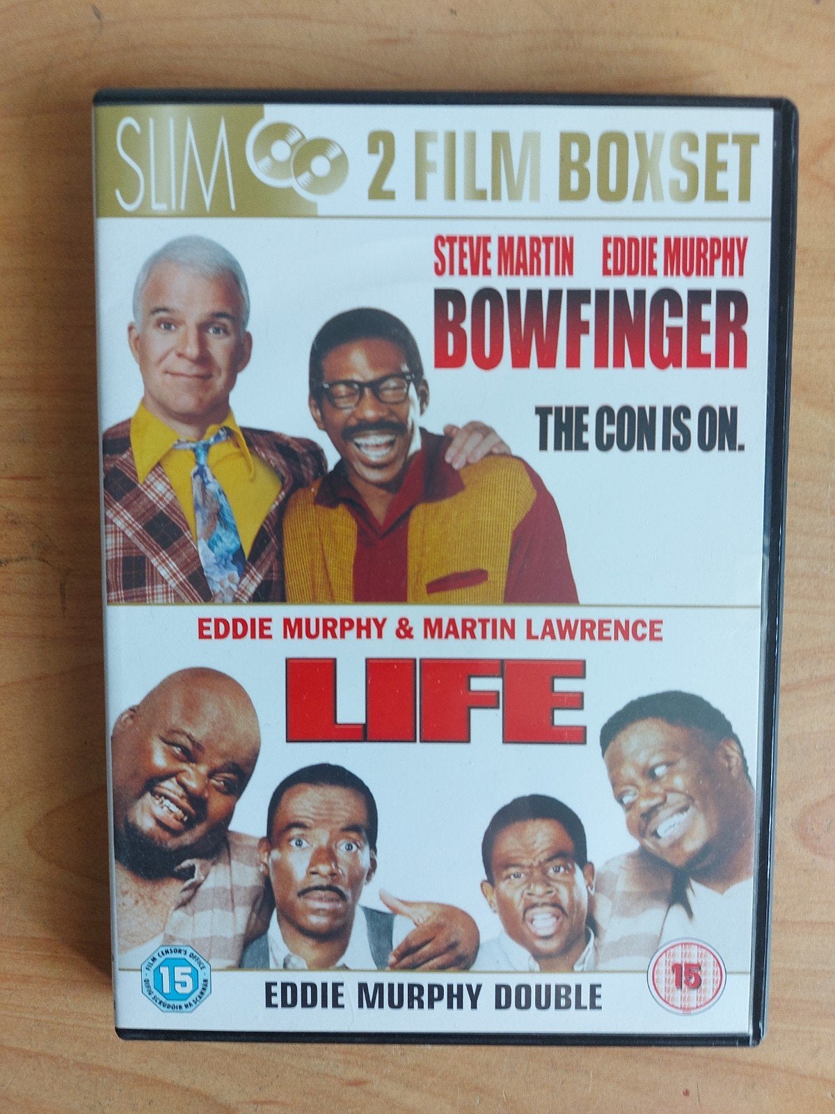 Life + Bowfinger - Eddie Murphy 2-DVD, Alle leeftijden, Ophalen of Verzenden, Zo goed als nieuw, Actiekomedie