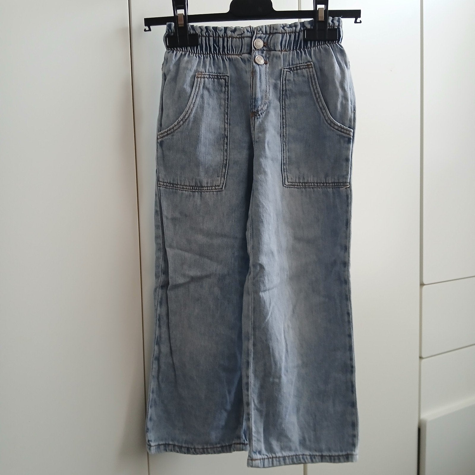 Zara spijkerbroek maat 116, Broek, Gebruikt, Meisje, Ophalen of Verzenden