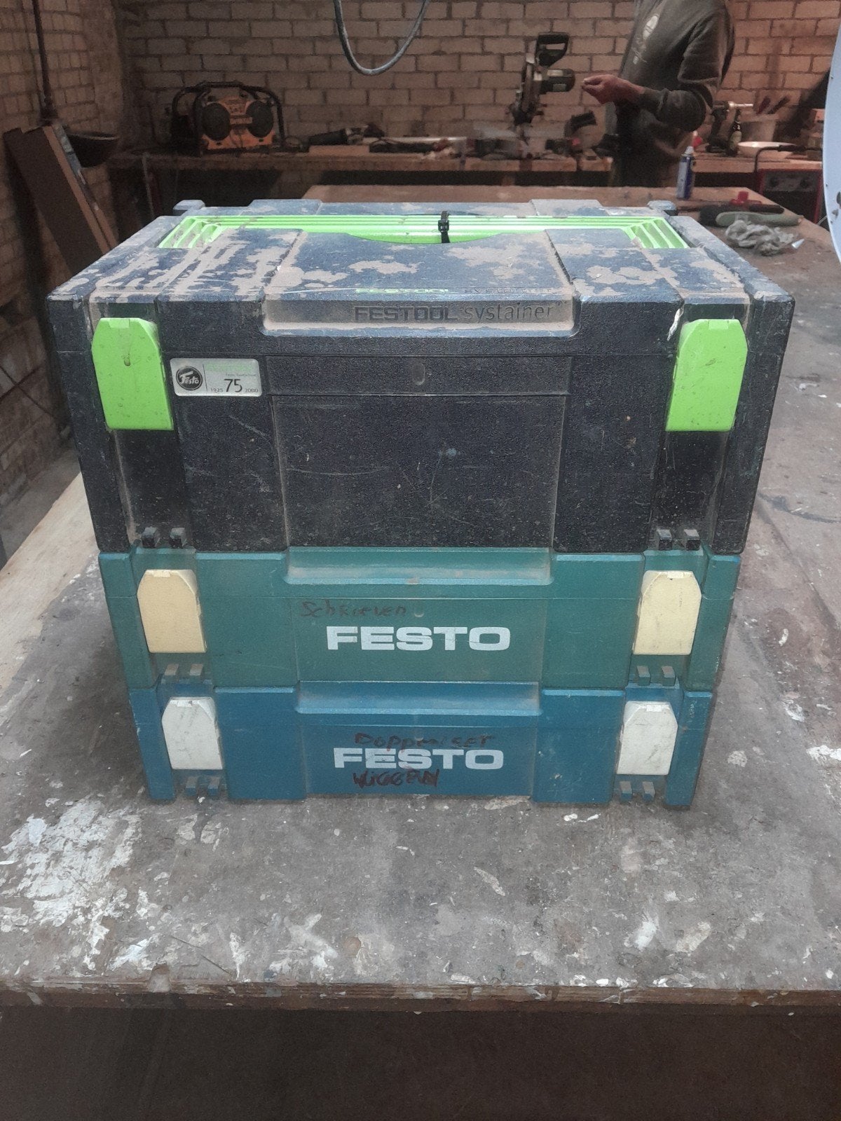 Festool/ Festo systainer, box, koffer, Ophalen of Verzenden, Gebruikt