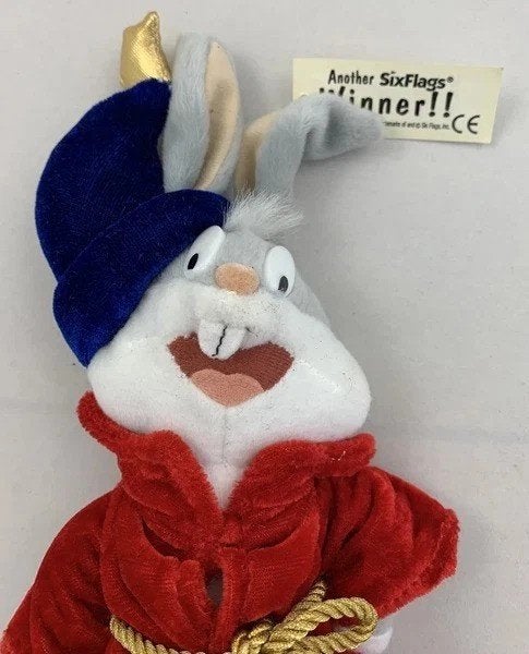 Looney Tunes Six Flags winnaar Bugs Bunny knuffel, Coolsingel 104, 3011 AG Rotterdam, Netherlands, Overige merken, Konijn, Zo goed als nieuw