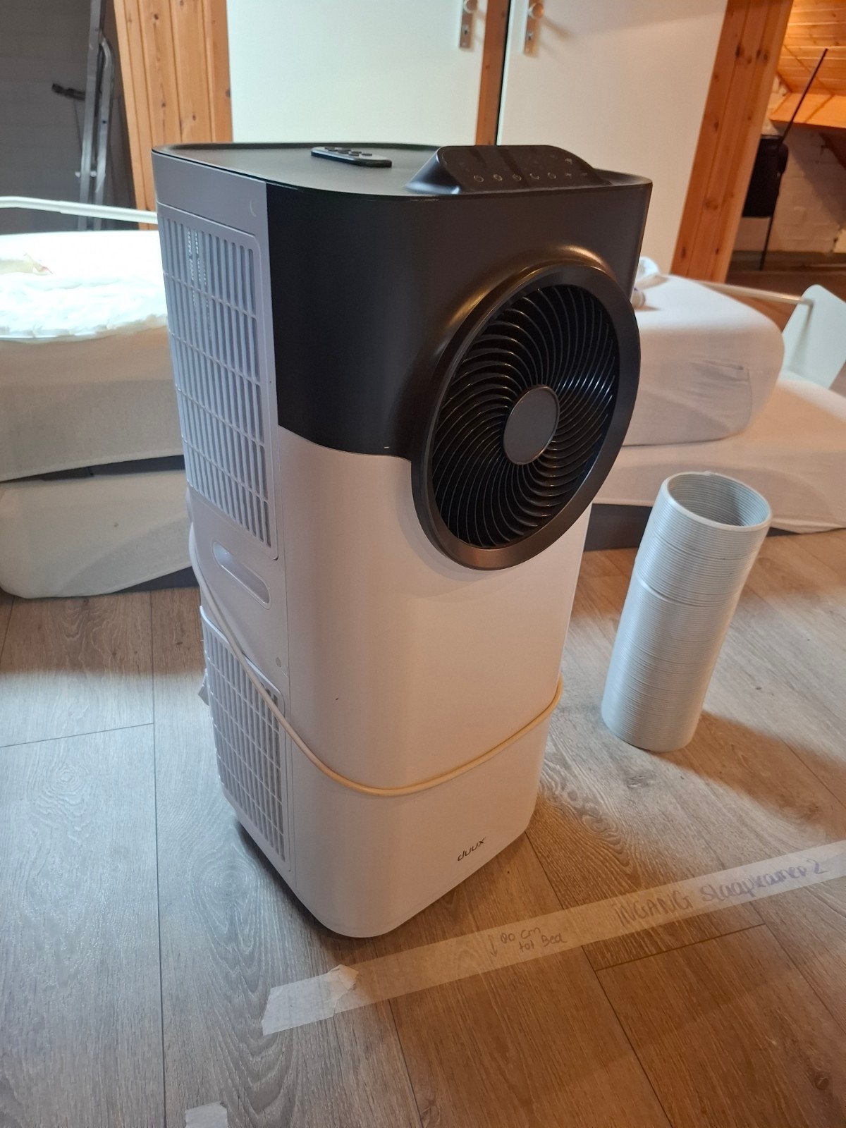 Duux Blizzard Mobiele Airco WIFI, Witgoed en Apparatuur, Ophalen, Gebruikt, Minder dan 60 m³, 3 snelheden of meer