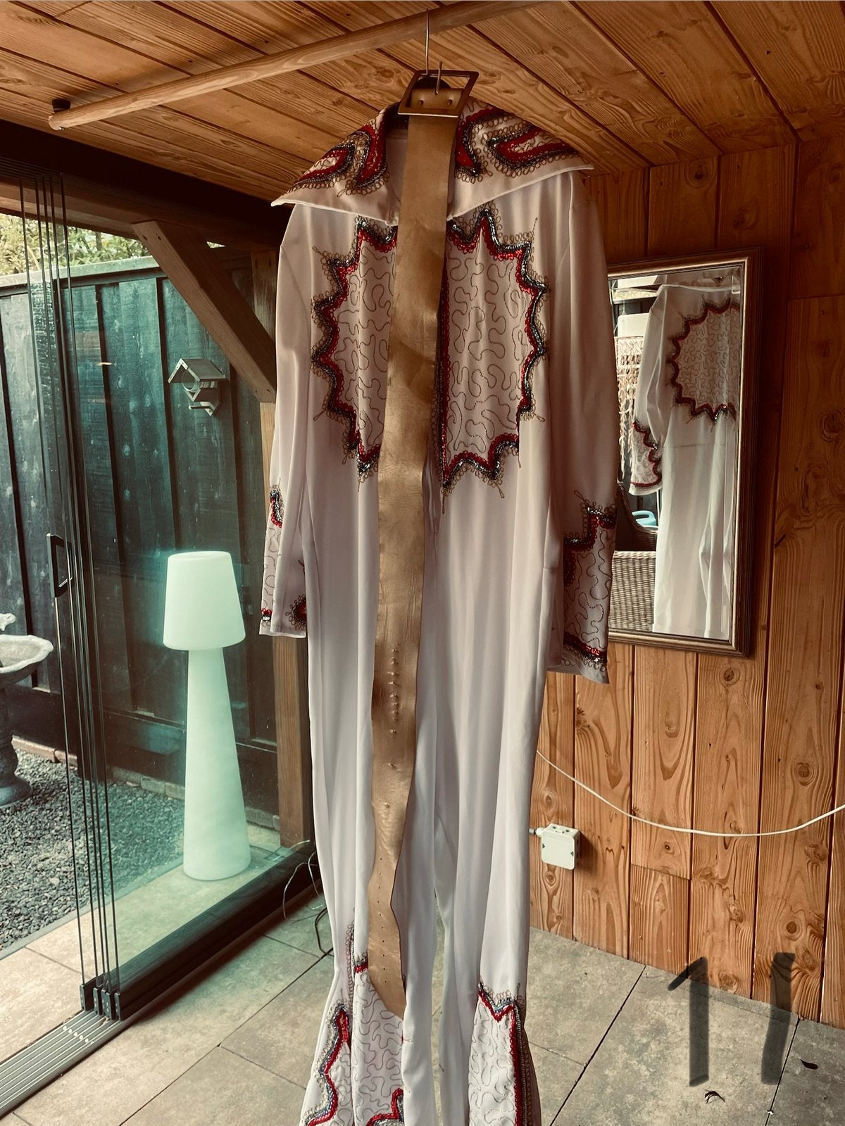 Wit Elvis pak maat XL, Maat 56/58 (XL), Ophalen of Verzenden, Kleding, Overige thema's