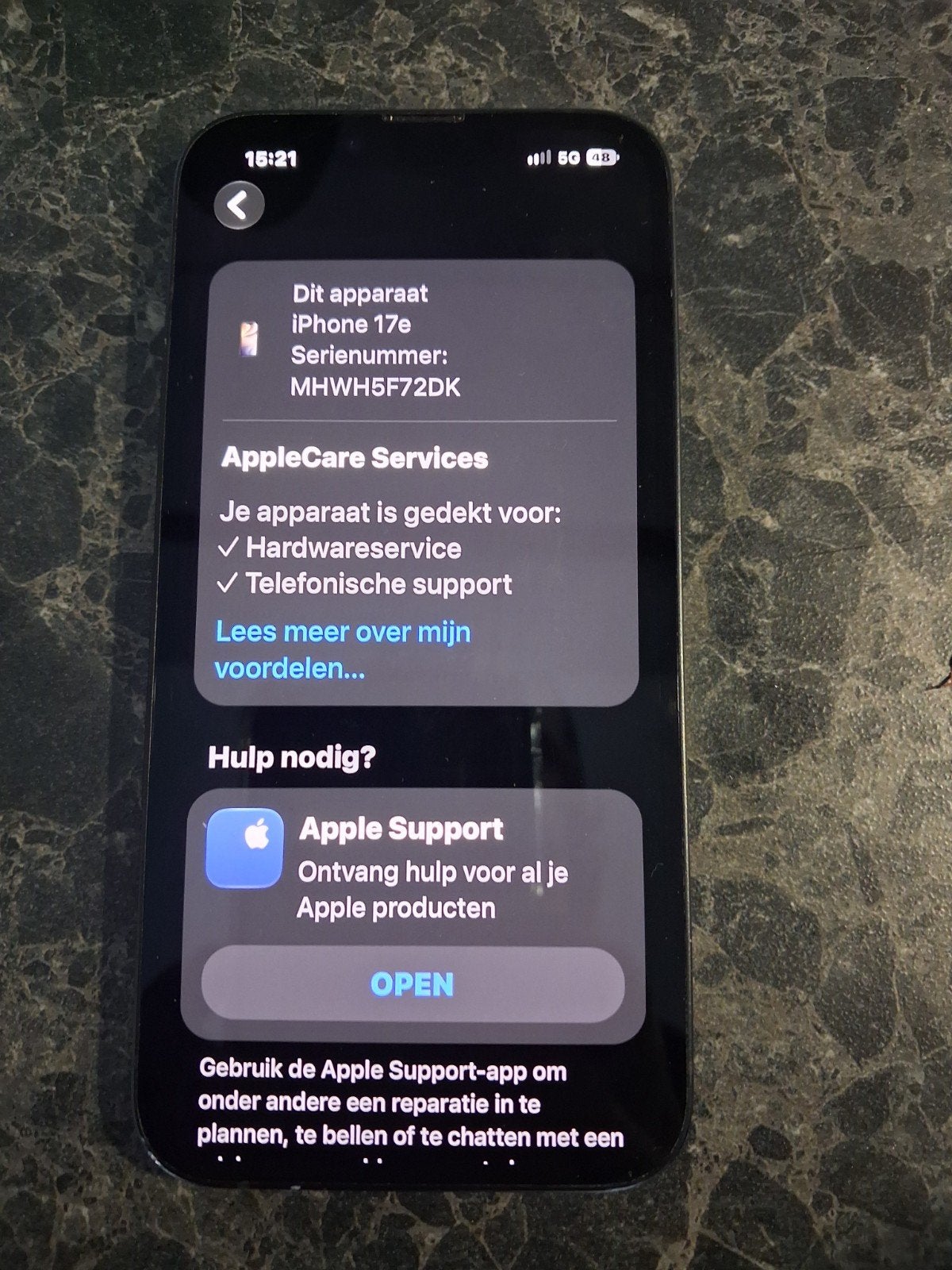 Apple iPhone 17e Zwart 256GB - Zo goed als nieuw, Telecommunicatie, IPhone 17e, Zwart, Zo goed als nieuw, Zonder simlock