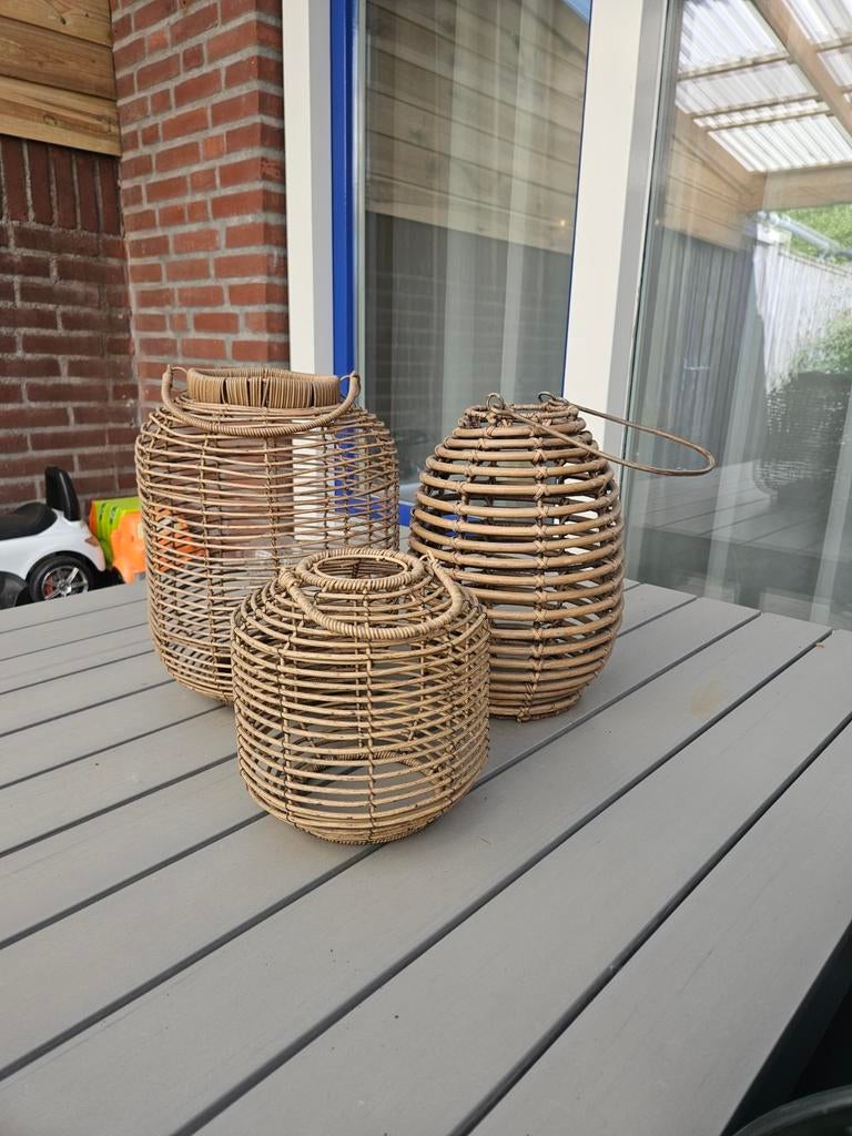 Boho Tuin Lantaarns Set - Sfeervolle Tuin Decoratie, Ophalen, Minder dan 50 watt, Overige typen, Led