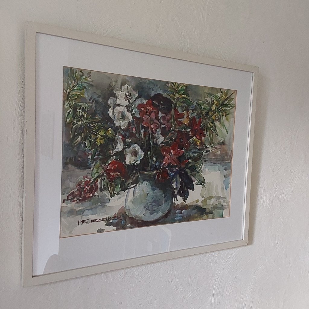 Aquarel, Ophalen, Realistisch, Stilleven, Aquarel