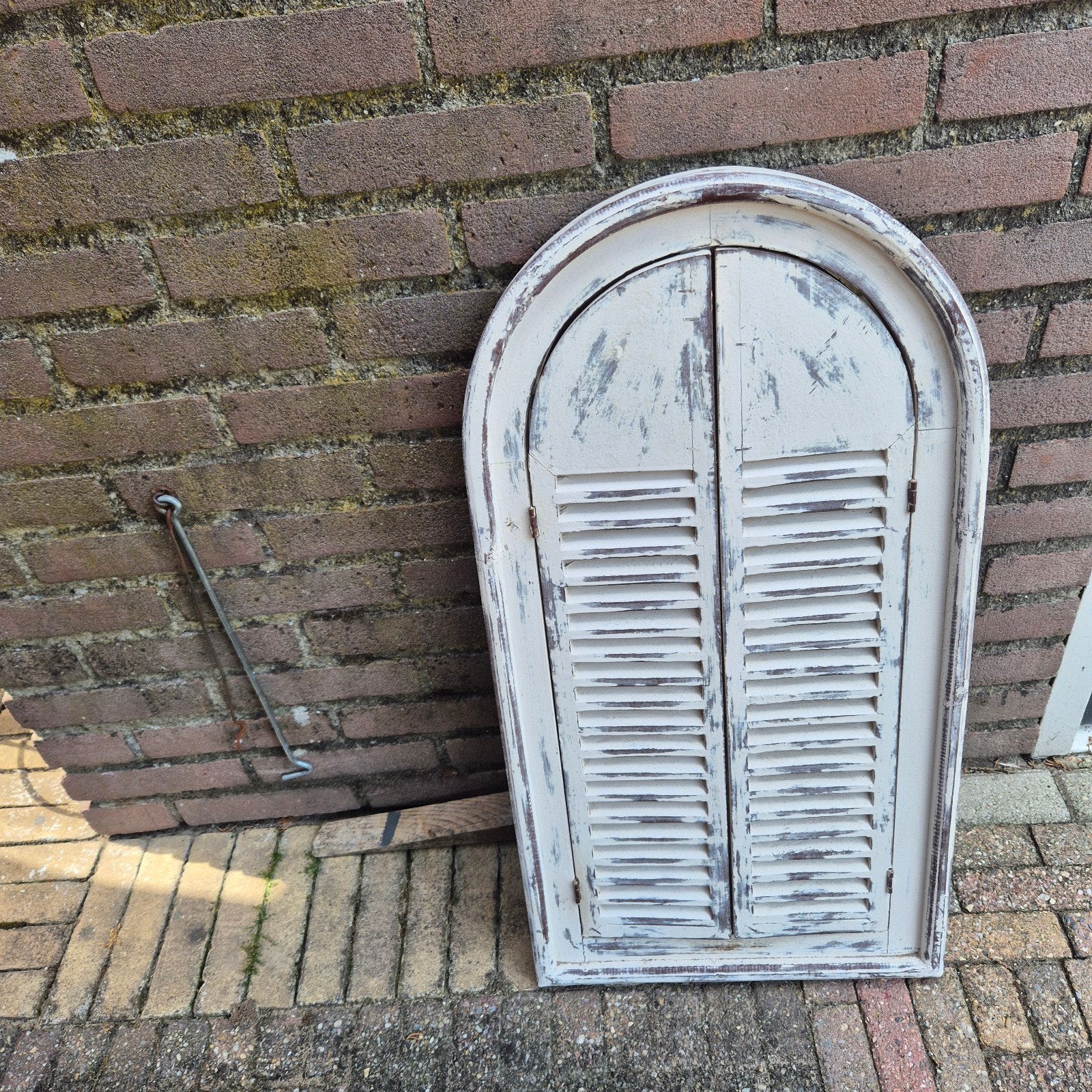 Tuinspiegel, Tuin en Terras, Tuinwanddecoratie, Ophalen, Gebruikt