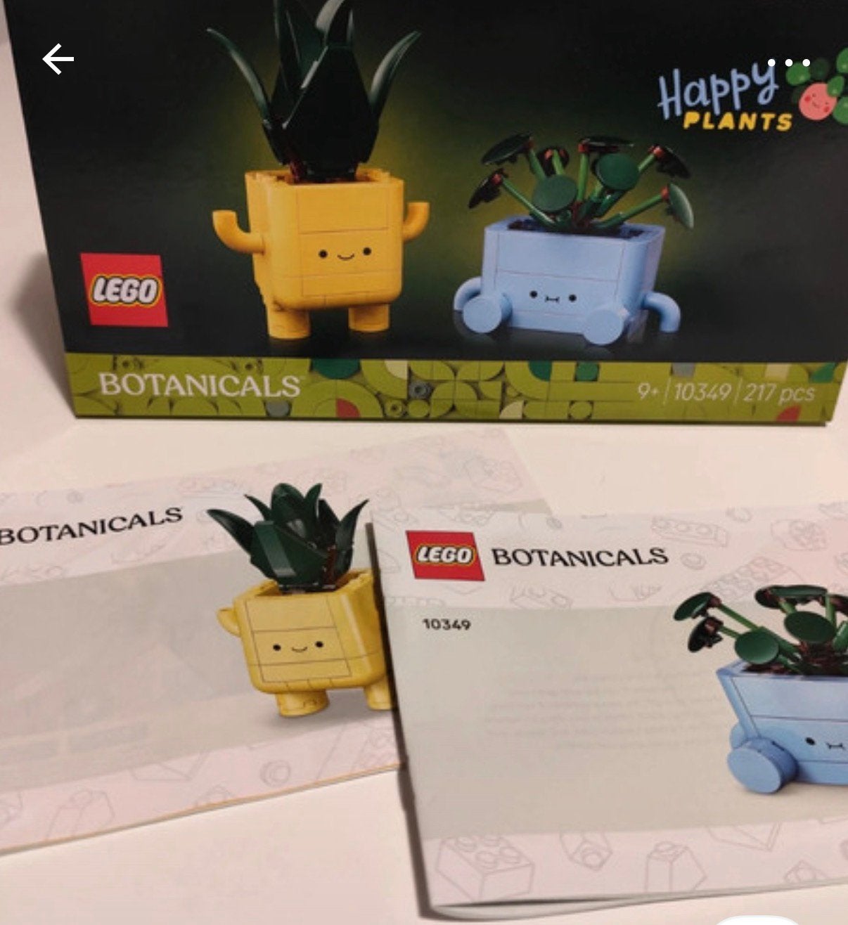 Happy Plants (lege doos), Kinderen en Baby's, Speelgoed | Duplo en Lego, Ophalen of Verzenden, Nieuw, Lego
