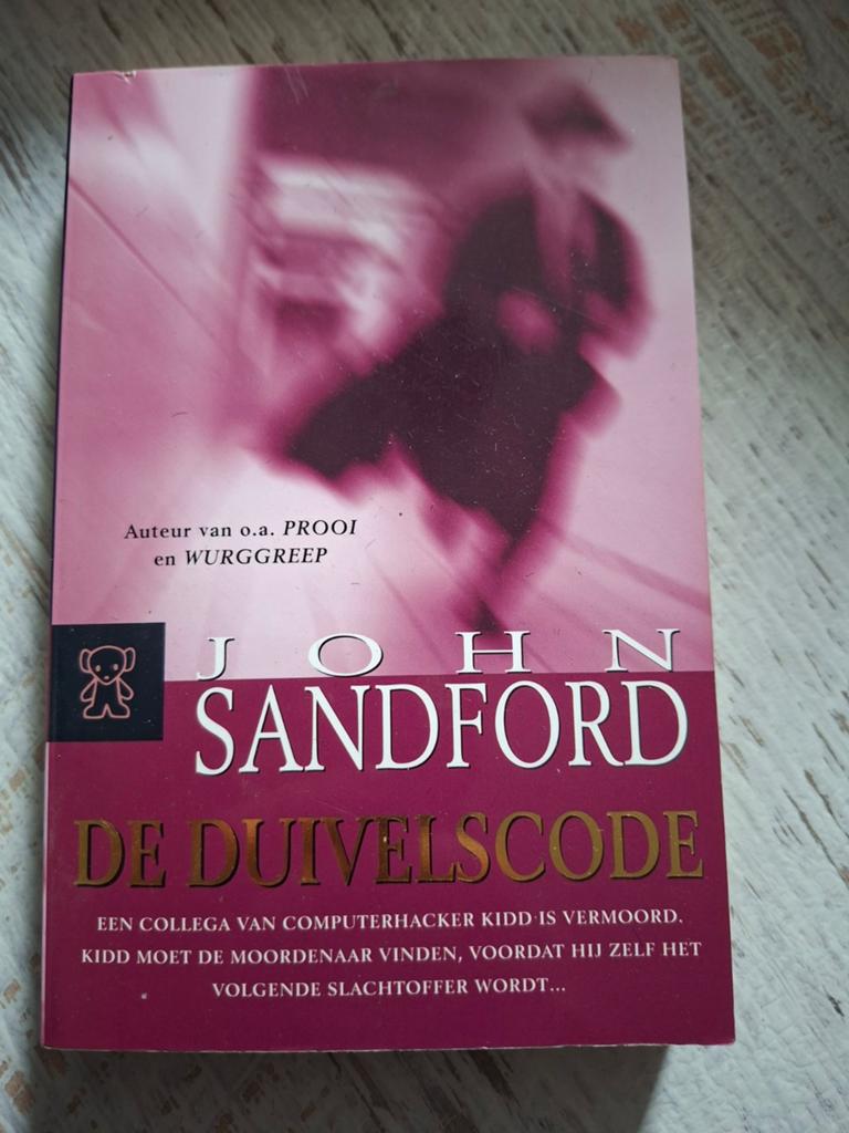 John Sandford - De duivelscode, Ophalen of Verzenden, Zo goed als nieuw, John Sandford
