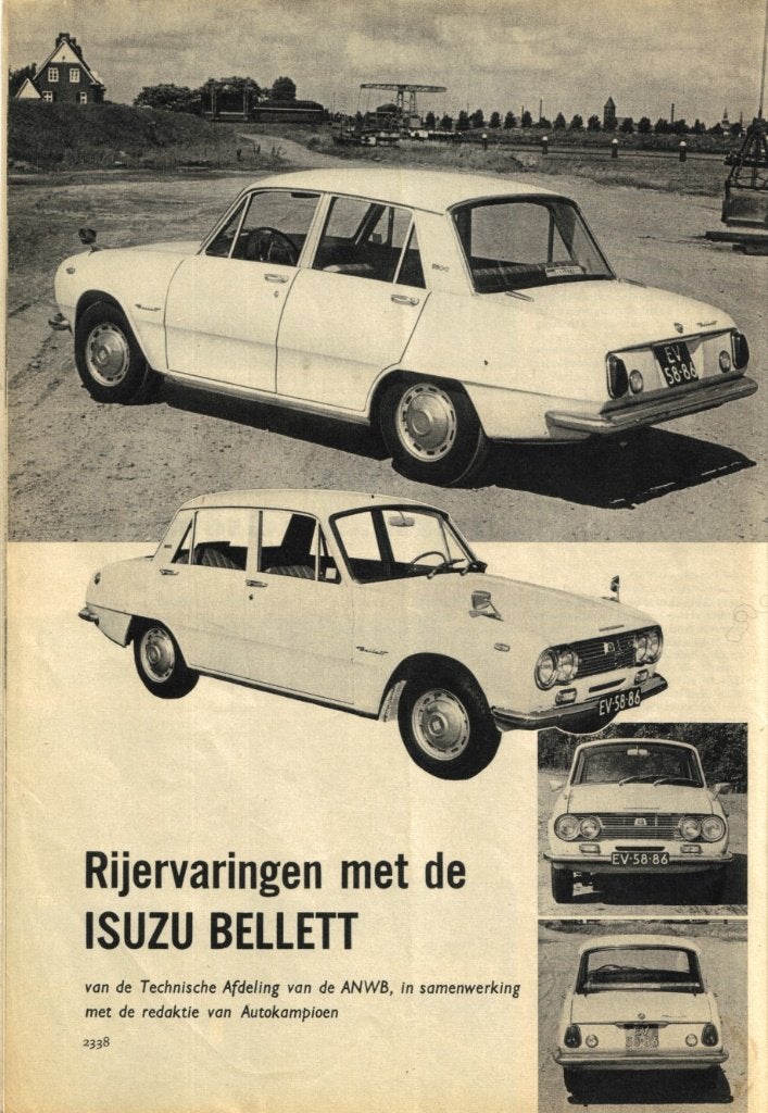 Autokampioen test Isuzu Bellet 1965, Ophalen of Verzenden, Gelezen, Overige merken