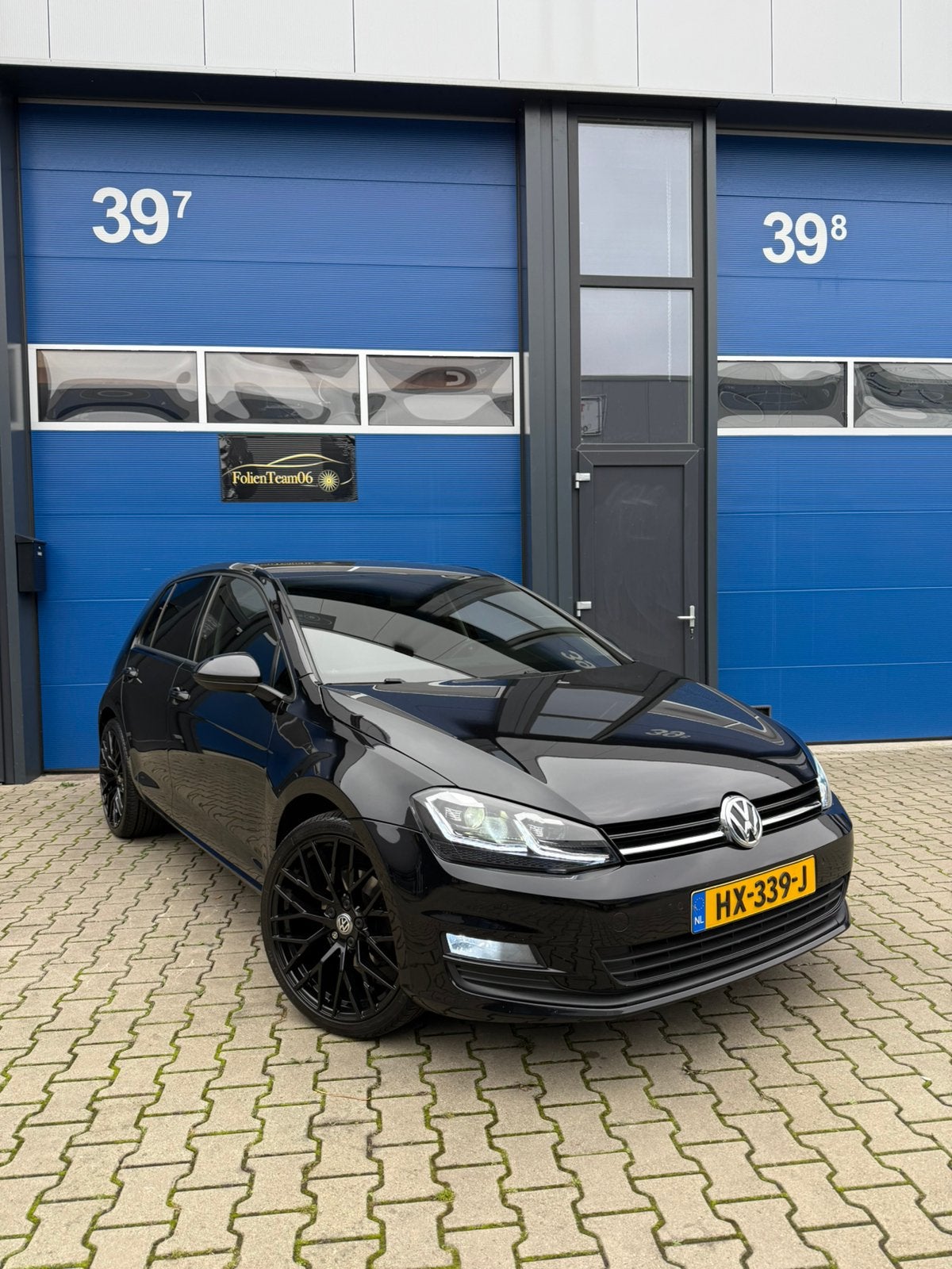Volkswagen Golf 1.4 TSI 110KW 5D 2015 Zwart, Auto's, Voorwielaandrijving, 4 cilinders, 1193 kg, Zwart