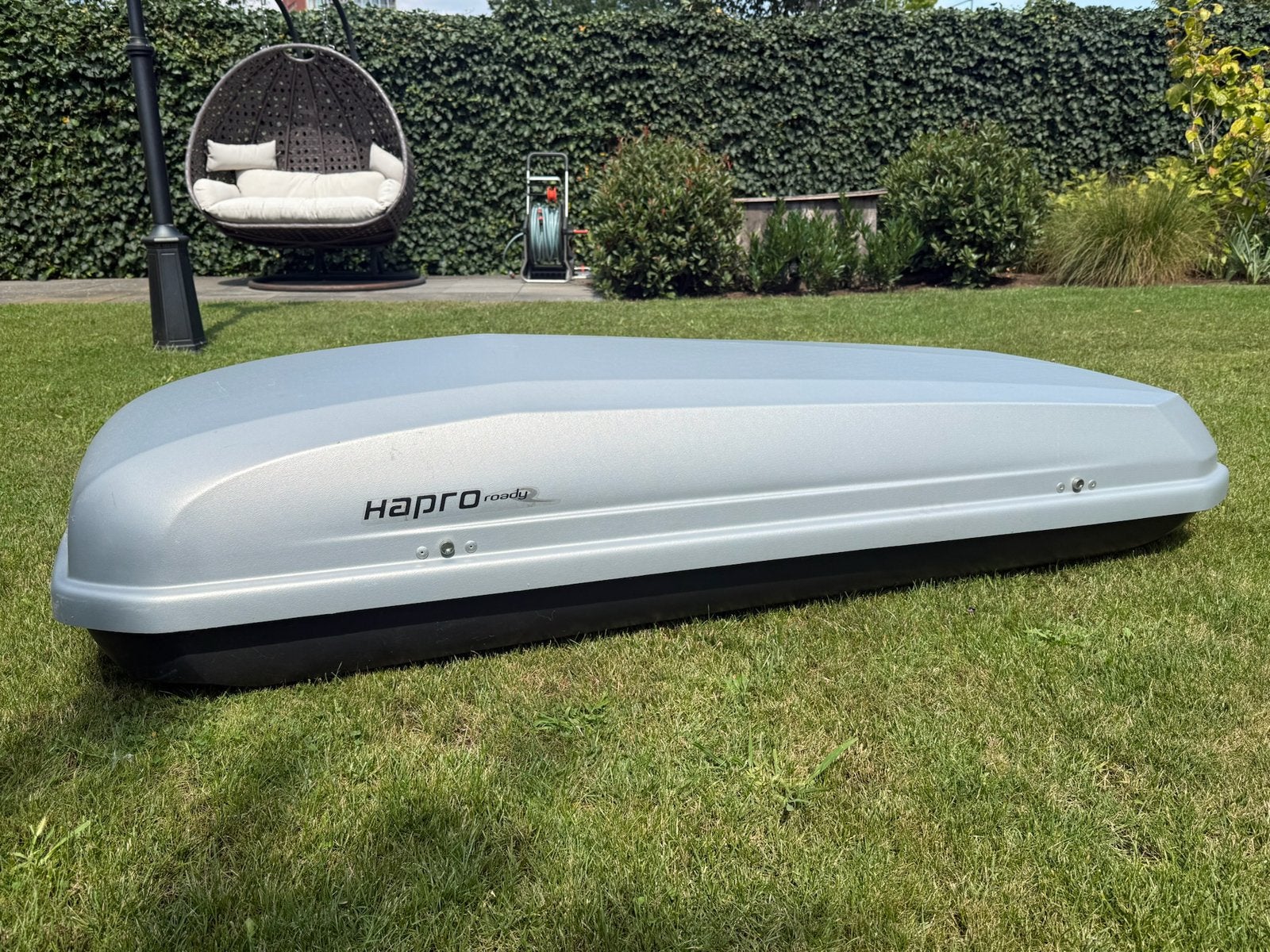 Hapro Roady dakkoffer grijs, Ophalen, Zo goed als nieuw