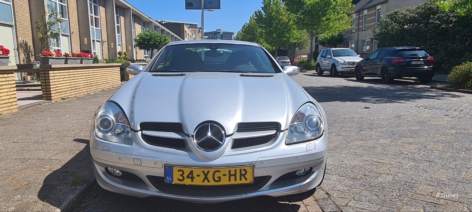 Mercedes-Benz SLK 1.8 Slk200 Kompr 96000KM  AUT 2006, Auto's, Mercedes-Benz, Particulier, SLK, ABS, Benzine, Euro 4, F, Cabriolet