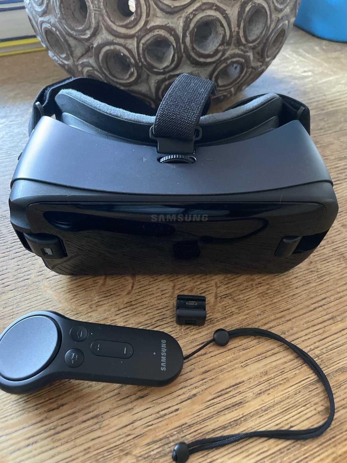 Samsung Gear VR met Controller - Zo goed als nieuw, Ophalen of Verzenden, Zo goed als nieuw, VR-bril, Telefoon