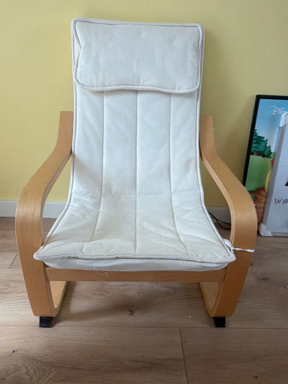 Kinderfauteuil berkenfineer ikea serie Poäng, Ophalen, Overige kleuren, Zo goed als nieuw, Eén
