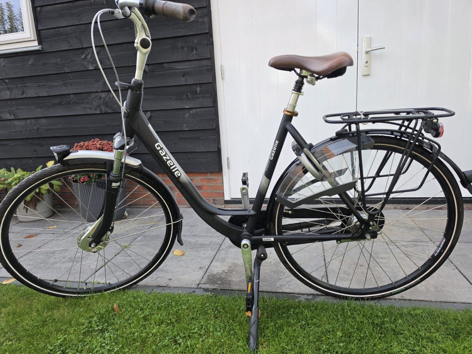 Gazelle damesfiets, frame 53 cm, Ophalen, Versnellingen, Gazelle, 53 tot 56 cm