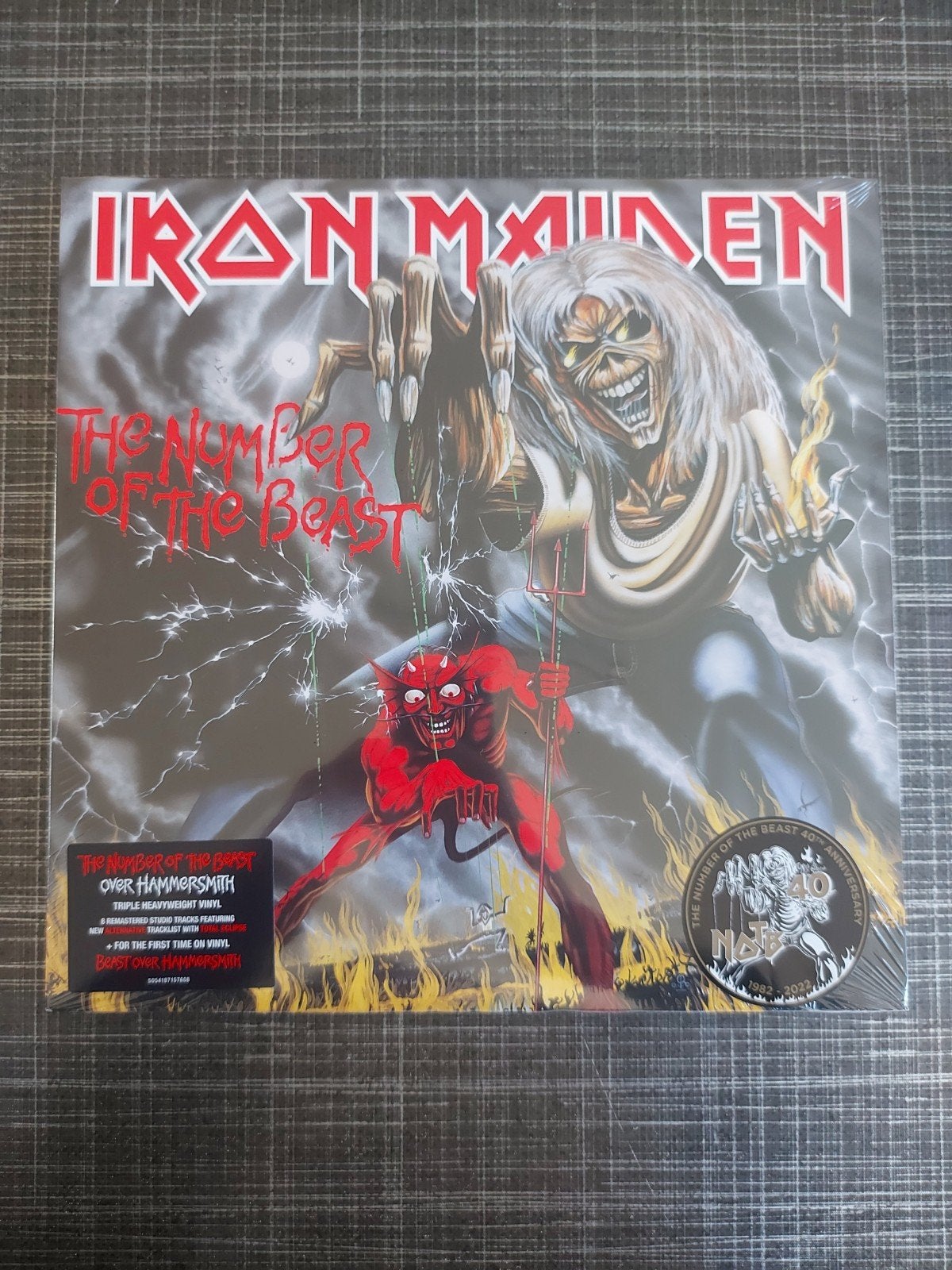 Iron Maiden - The Number of the Beast 40th Anniversary Vinyl, Ophalen of Verzenden, Nieuw in verpakking