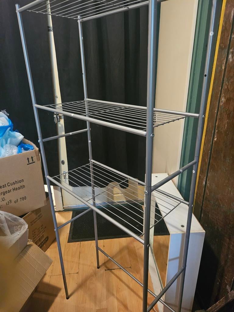Wasmachine rek, Ophalen