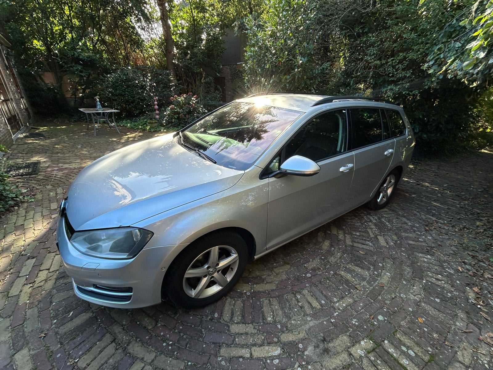 Volkswagen Golf 1.6 TDI 77KW Variant DSG 2014 Grijs, Auto's, 4 cilinders, 700 kg, Stationwagon, Diesel