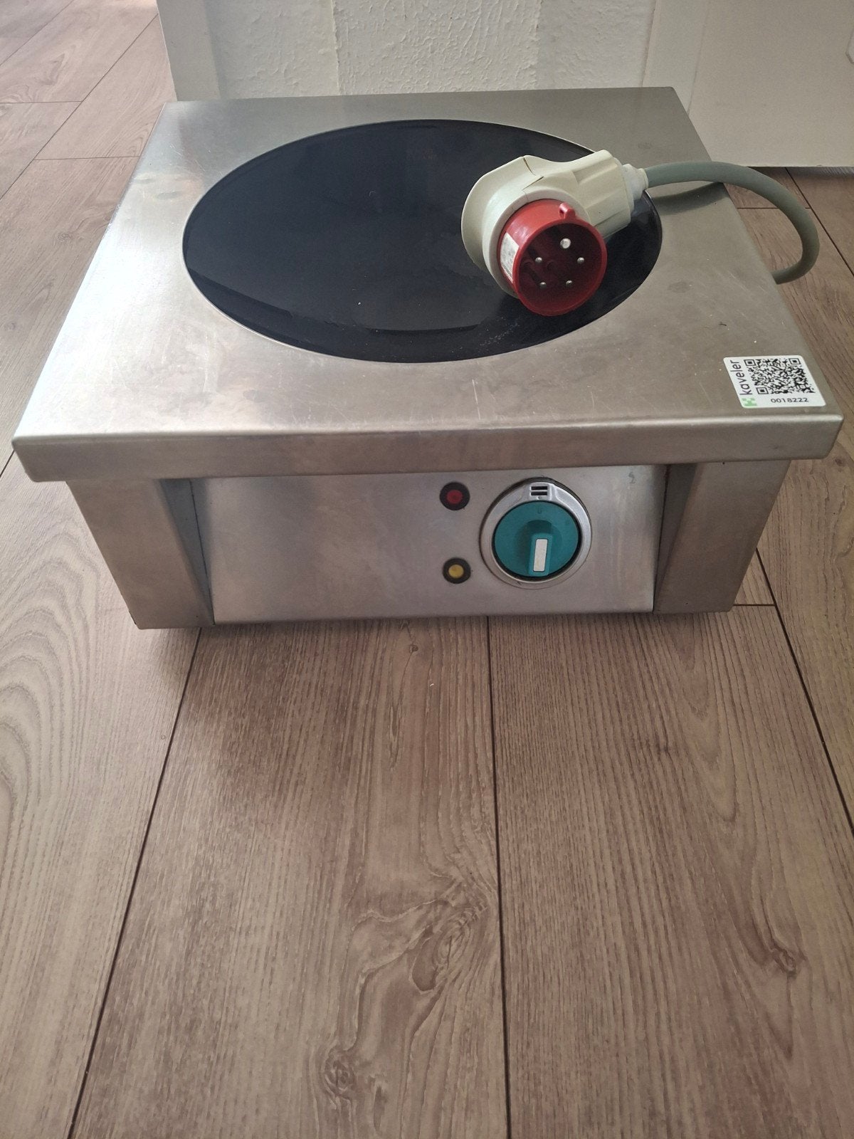 Elektrische Wokbrander, Ophalen, Vrijstaand, Inductie, 3 kookzones of minder