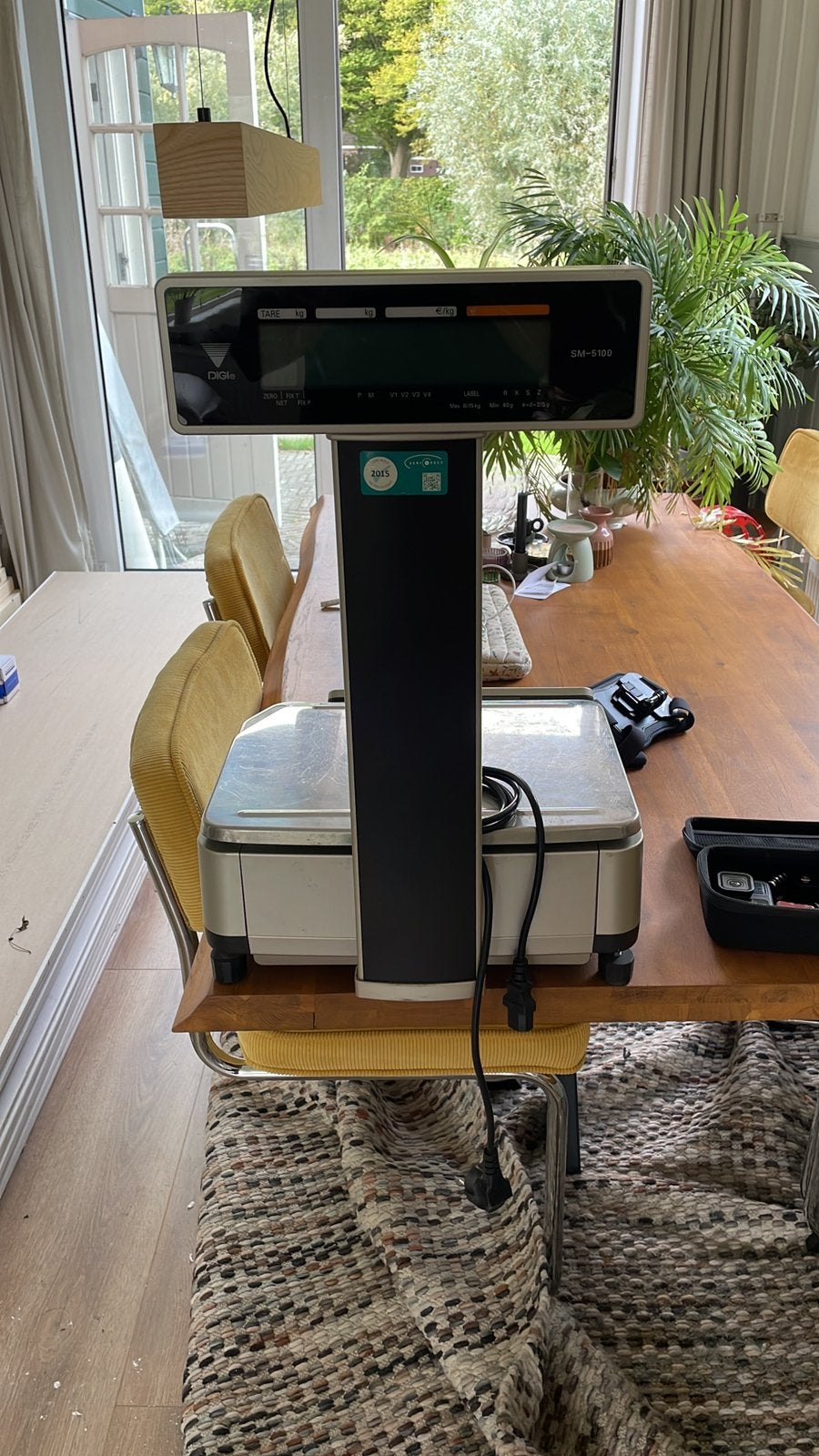 Digitale weegschaal digi SM-5100, Ophalen, Gebruikt, Vloerweegschaal, Minder dan 50 kg
