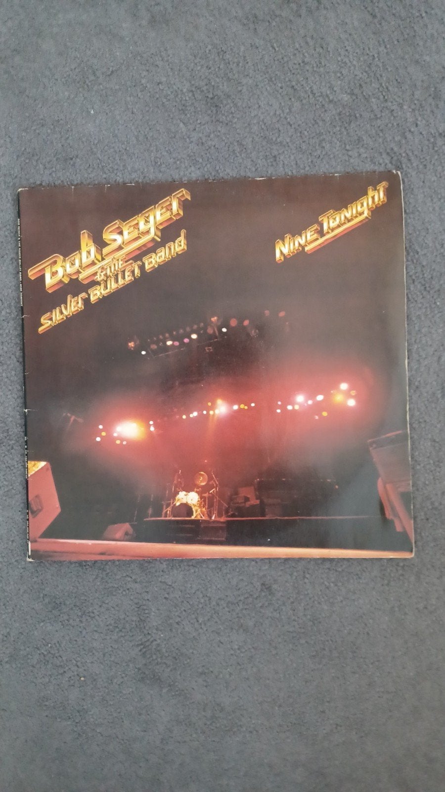 Lp Bob Seger & The Silver Bullet Band, Nine Tonight., Cd's en Dvd's, Vinyl | Rock, Ophalen of Verzenden, Gebruikt, 12 inch, Poprock