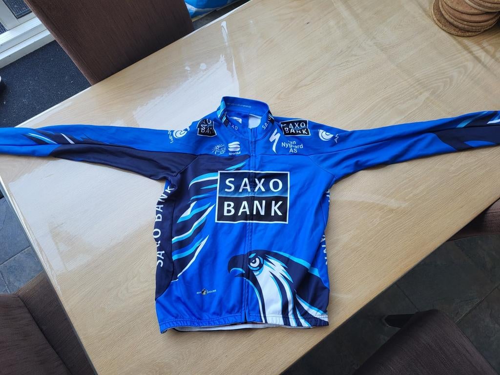 Wielrenkleding maat XL SAXO BANK Jan Nygaard, Bodyfitpro, Maat 56/58 (XL), Ophalen of Verzenden, Zo goed als nieuw