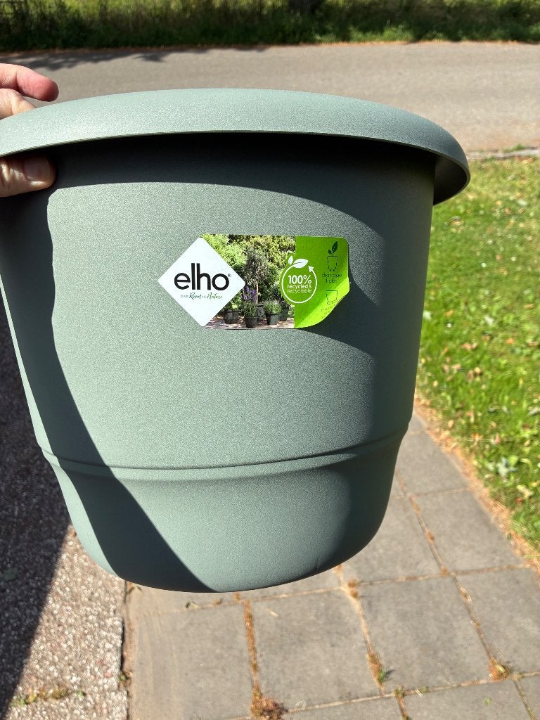 Nieuwe plantenbak van Elho, Ophalen, Kunststof, Rond, Nieuw