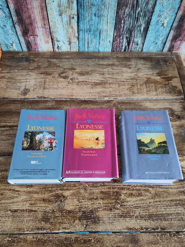 Lyonesse, Jack Vance, Boeken, Fantasy, Gelezen, Ophalen of Verzenden