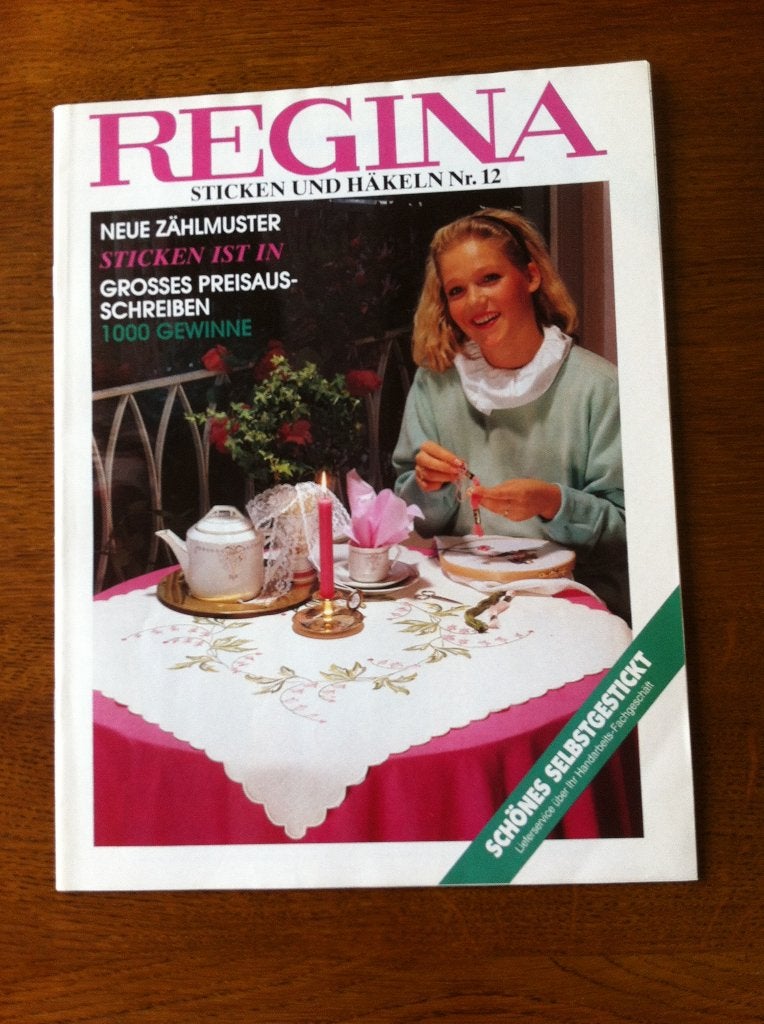 Regina" Borduren en Haken, Ophalen of Verzenden, Zo goed als nieuw, Overige onderwerpen