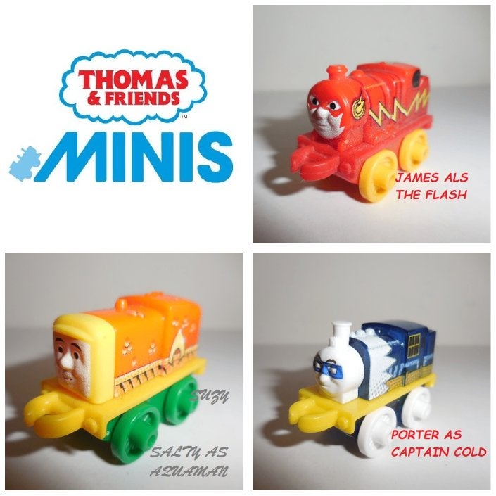 Thomas de Trein Minis DC Super Friends Flash Series, Ophalen of Verzenden, Zo goed als nieuw