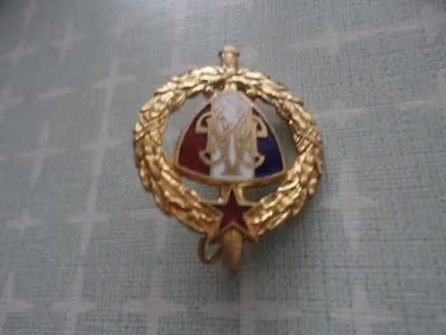 Franse insigne/speld emaille, AGMG et etoile des blesses, Postzegels en Munten, Verzenden, Overige materialen, Buitenland