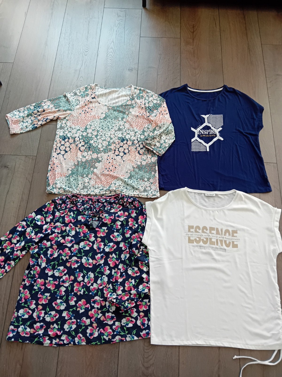 Mooi setje shirts maat 46, Ophalen of Verzenden, Zo goed als nieuw, Maat 46/48 (XL) of groter