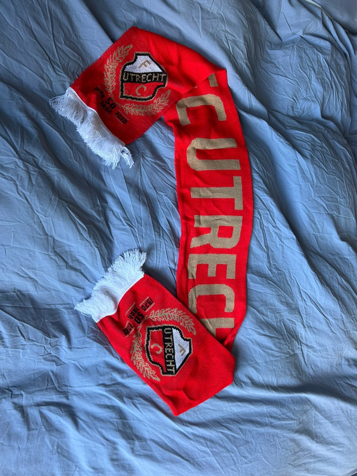 FC Utrecht sjaal, Maat XL, Ophalen of Verzenden, Zo goed als nieuw, Shirt