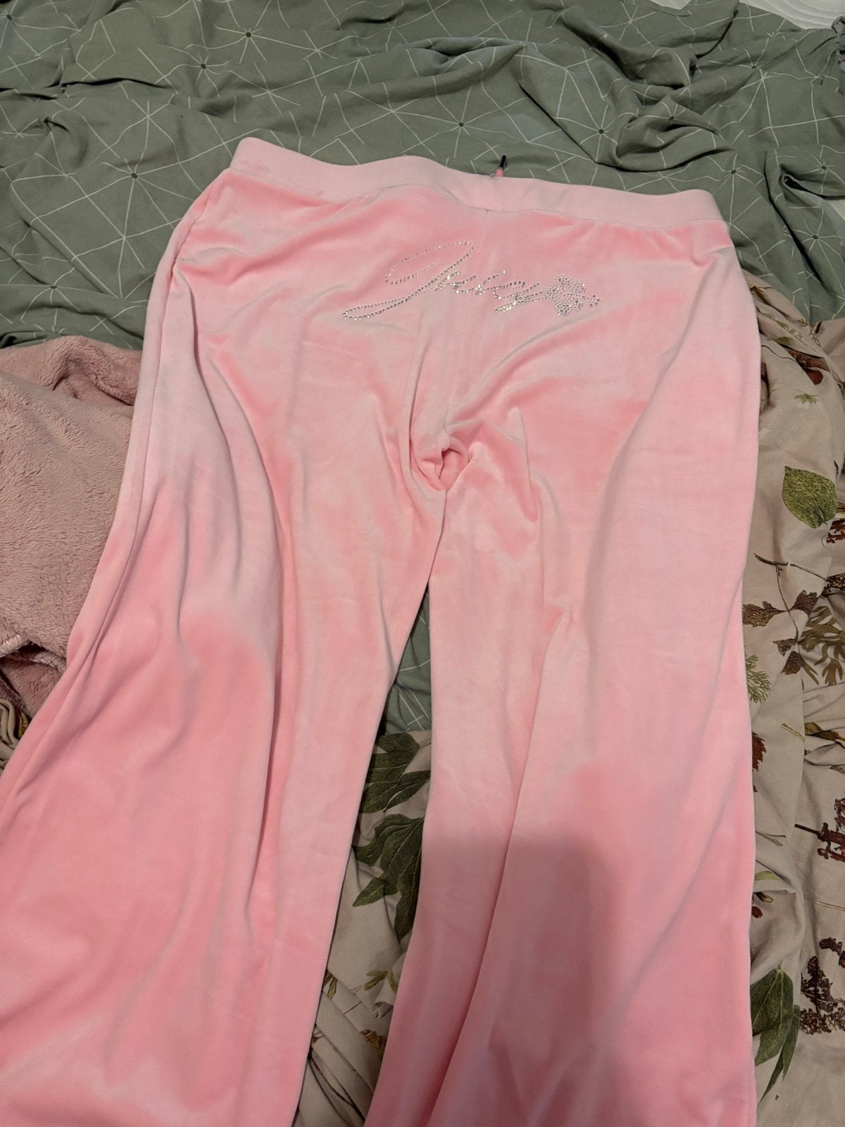 Nieuwe Juicy Couture Broek Roze XXXL met Kantdetails, Maat 46/48 (XL) of groter, Nieuw, Ophalen of Verzenden, Roze