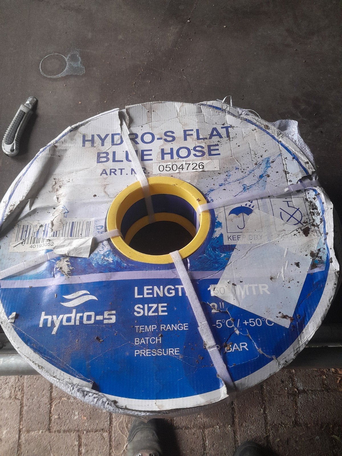 50 m hydro-s flat blue hose 2d, Ophalen, Nieuw, Dompelpomp