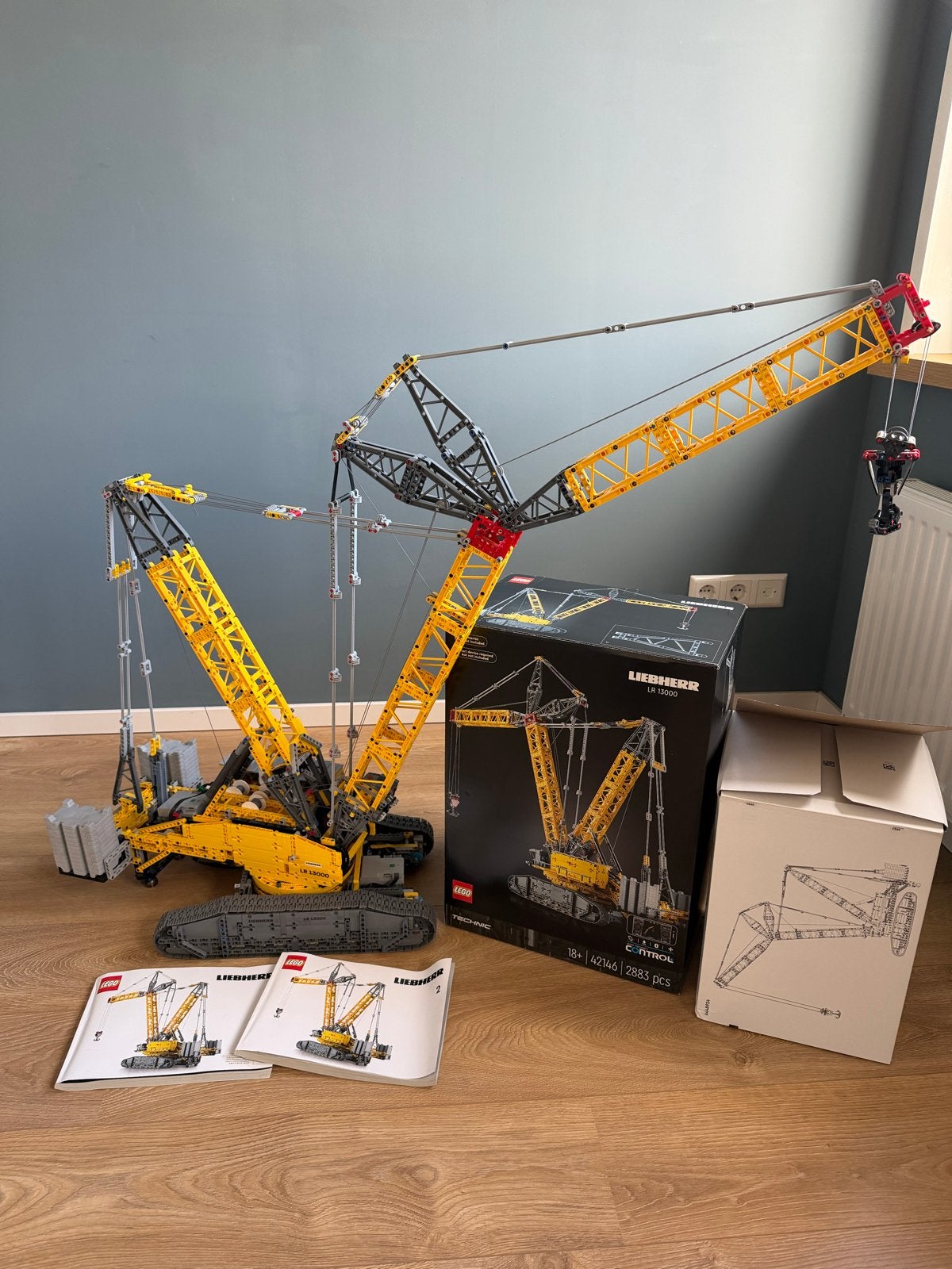 LEGO Technic Liebherr Kraan LR 13000 (42146), Ophalen, Zo goed als nieuw, Overige merken