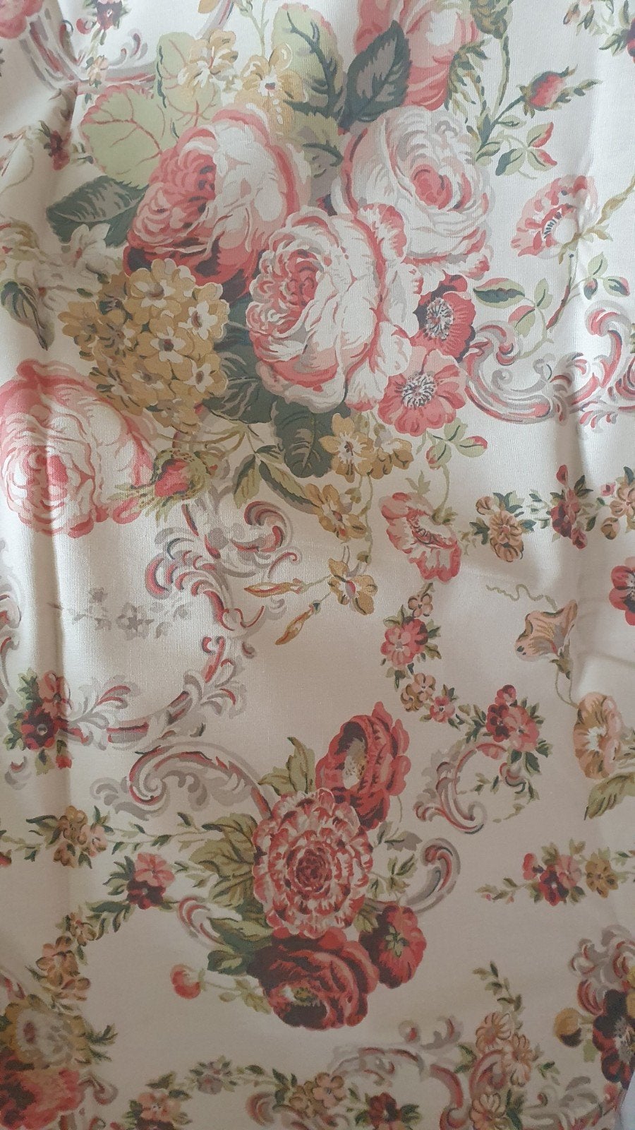 Prachtige Engelse rozen linnen laura ashley, 120 cm of meer, Nieuw, Ophalen of Verzenden, Linnen