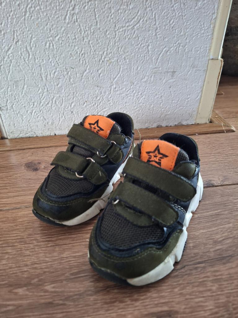 Bobbi Shoes babyschoentjes maat 22, Ophalen, Bobbi Shoes, Jongetje, Gebruikt