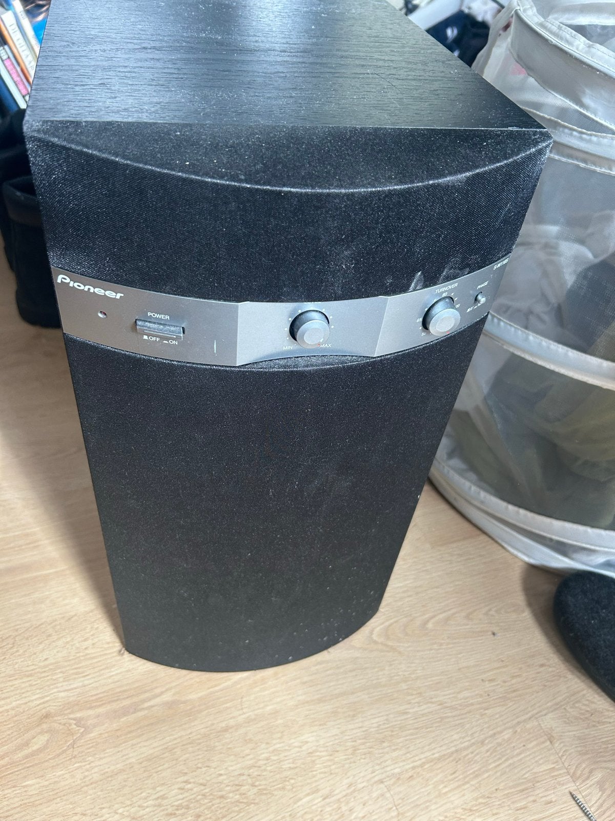 Pioneer SW-110S-K Actieve Subwoofer - Krachtige Bas, Ophalen, Gebruikt, Subwoofer, 60 tot 120 watt