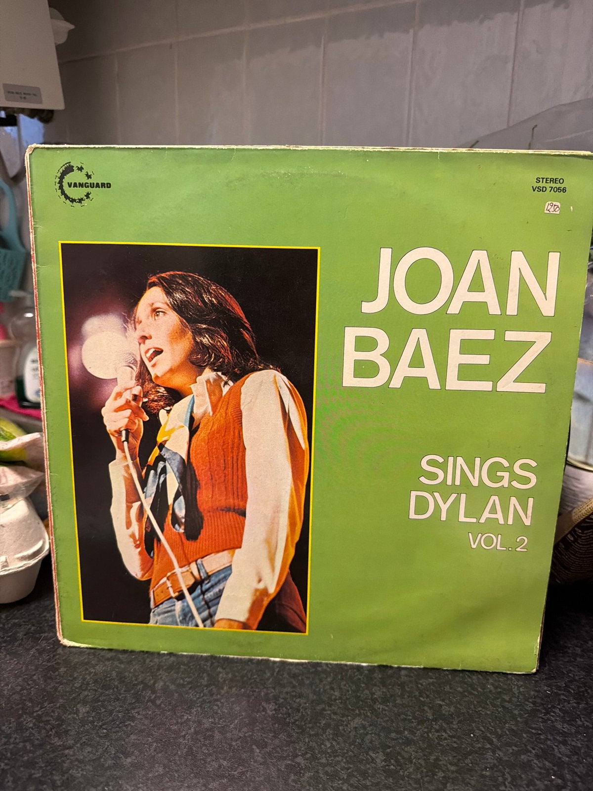 3.  Joan Baez Sings Dylan Vol. 2 LP - Vintage Folk Pop Vinyl, LP, Gebruikt, Ophalen of Verzenden, Folk