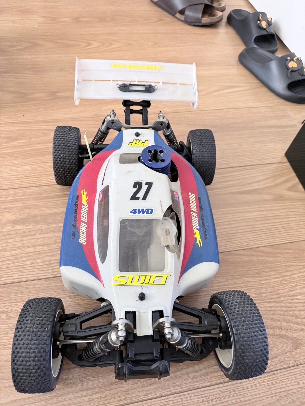 PRP Swift 1:8 Nitro Buggy – Snelle 4WD Off-road RC Auto, Gebruikt, Auto offroad, Ophalen of Verzenden, Nitro