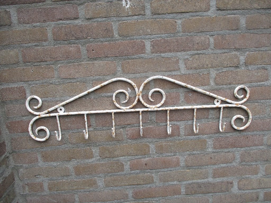 brocante vintage gietijzeren kapstok, Ophalen of Verzenden