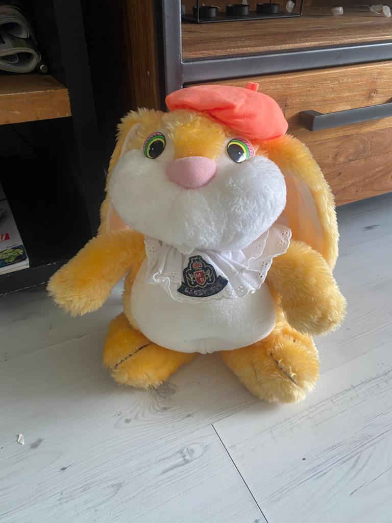 Michael jackson konijn sassy sue michaels pets knuffel, Oranje, Overige merken, Overige karakters, Konijn