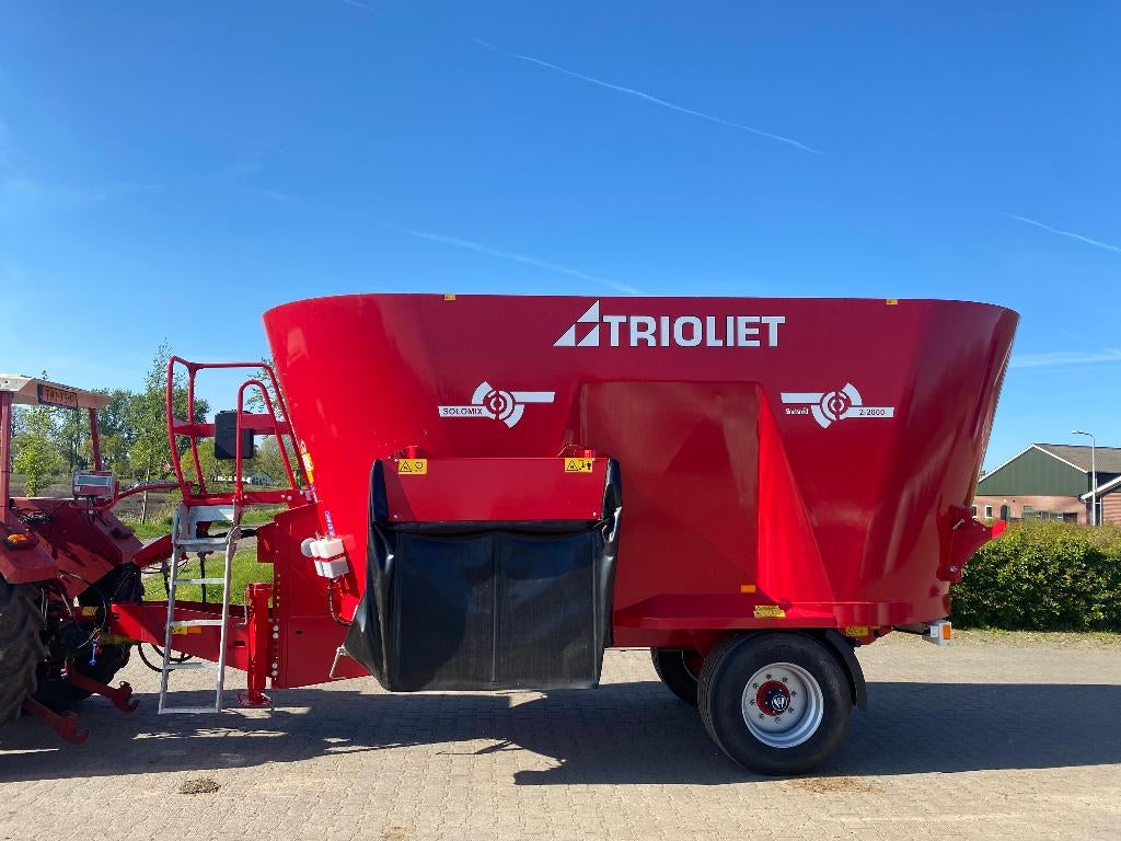 Trioliet voermengwagen + Schuitemaker amigo 20 s te koop, Ophalen, Veehouderij, Voertechniek