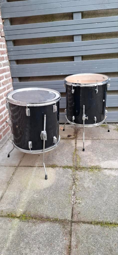 Floortoms 16 inch, Muziek en Instrumenten, Percussie, Zo goed als nieuw, Trommel, Ophalen of Verzenden