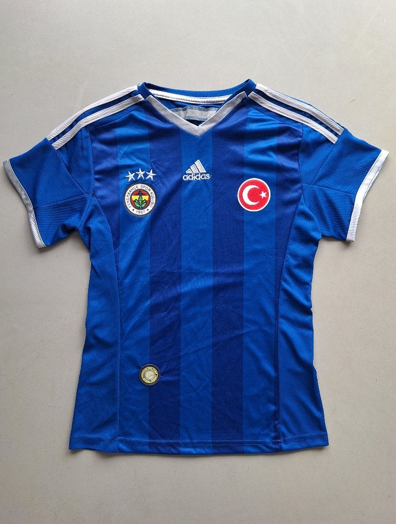 diverse vintage voetbalshirt Fenerbahçe blauw maat S, Sport en Fitness, Maat S, Ophalen of Verzenden, Gebruikt, Shirt