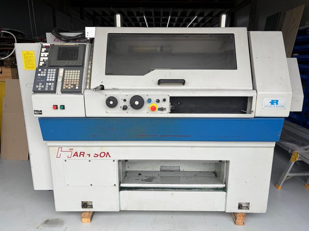 HARRISON ALPHA 330S PLUS CNC/conventioneel Draaibank (2001), Ophalen