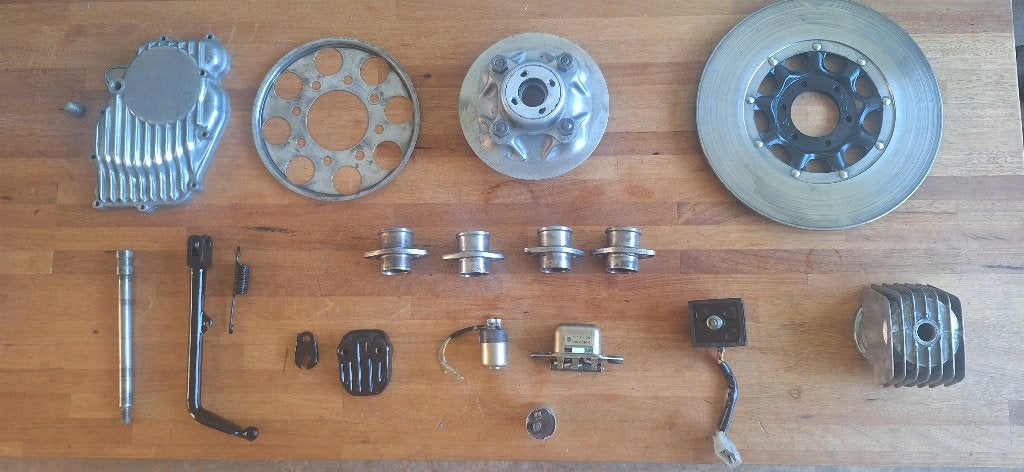 Onderdelen CB750-550-500-400-350 Four, Motoren, Onderdelen | Honda, Ophalen of Verzenden