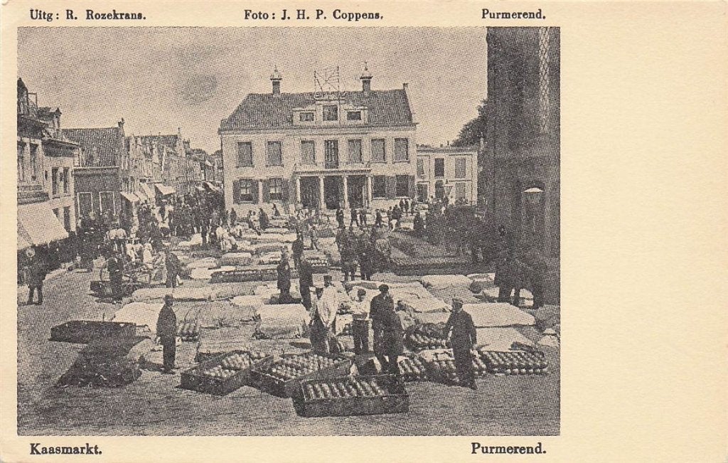 702-107-031 Purmerend Kaasmarkt, Verzenden, Voor 1920, Noord-Holland